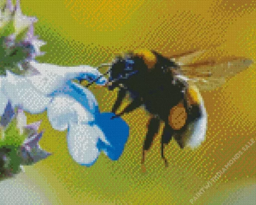 Working Honeybee Diamond Painting