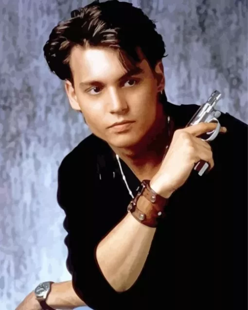 Young Johnny Depp Actor Diamond Painting