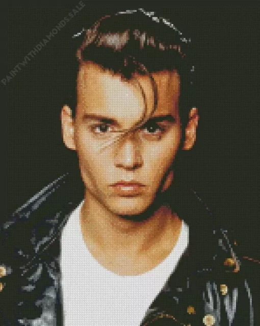 Young Johnny Depp Diamond Painting