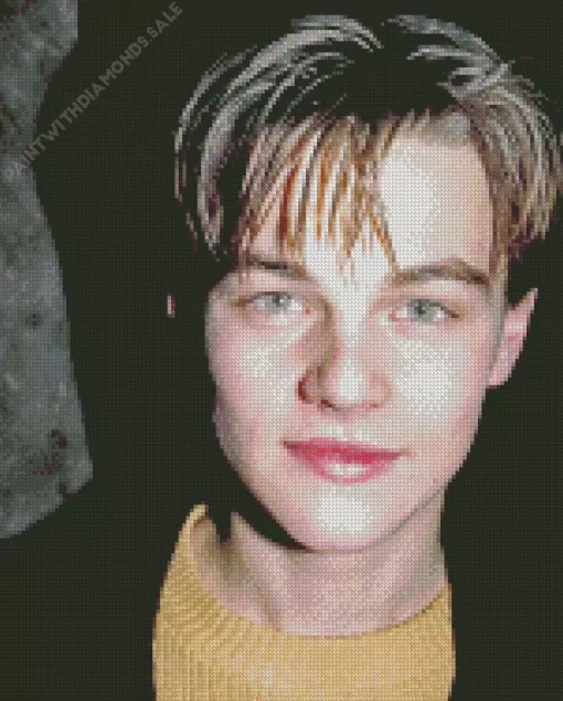 Young Leonardo DiCaprio Diamond Painting