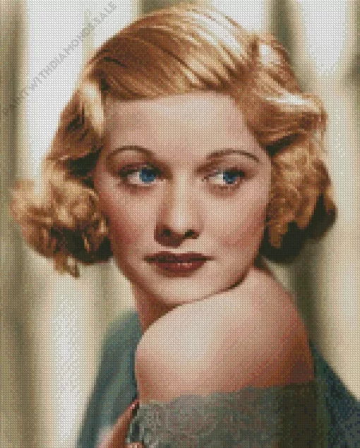 Young Lucille Ball Diamond Painting