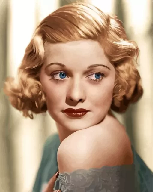 Young Lucille Ball Diamond Painting