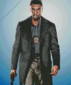 21 Bridges Chadwick Boseman Diamond Painting