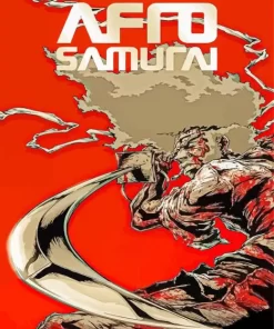 Afro Samurai Manga Poster Diamond By Numbers