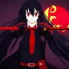 Akame Anime Character Diamond By Numbers