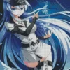 Akame Ga Kill Esdeath Diamond Paints