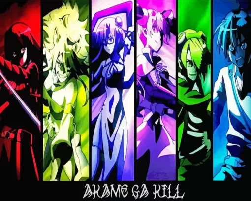 Akame Ga Kill Manga Diamond By Numbers