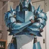 Alphonse Elric Diamond With Numbers