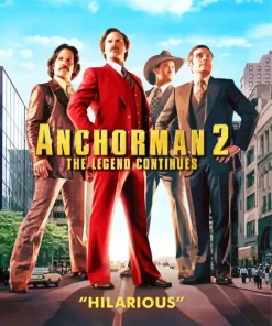 Anchorman 2 The Legend Continues Harrison Ford Diamond Painting