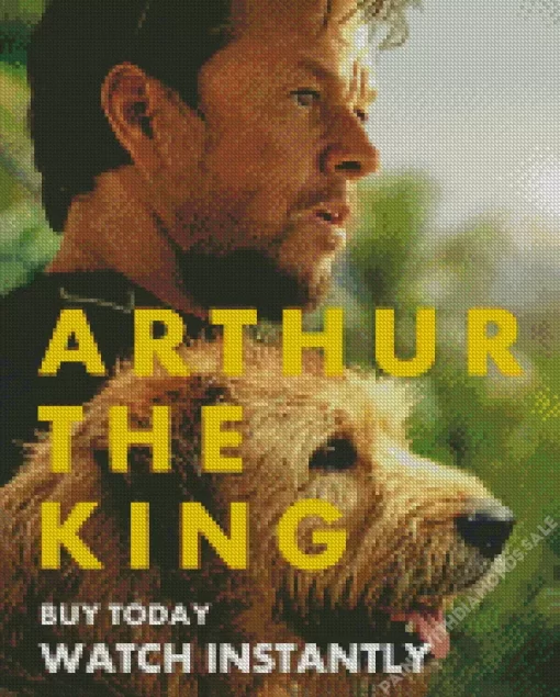 Arthur The King Mark Wahlberg Diamond Painting