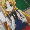 Asia Argento High School DxD Anime Diamond With Numbers