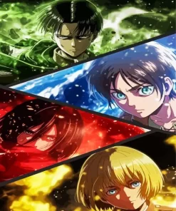 Attack On Titan Diamond Paints