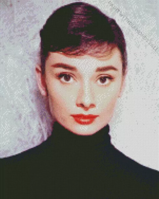 Audrey Hepburn Diamond Painting