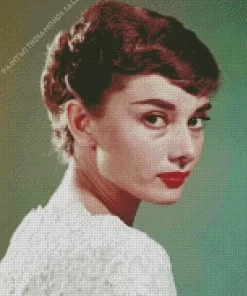 Audrey Hepburn Actress Diamond Painting