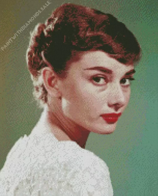 Audrey Hepburn Actress Diamond Painting