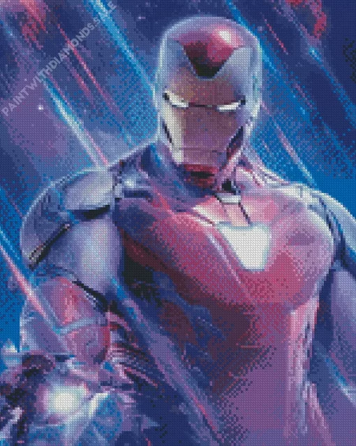 Avengers Endgame Iron Man Diamond Painting