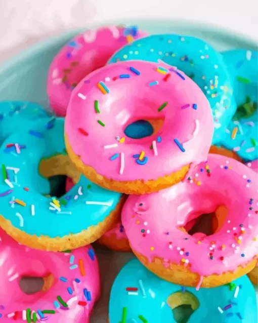 Baked Donuts Diamond Painting