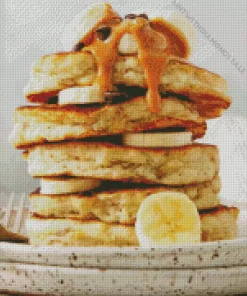 Banana Pancakes Diamond Painting