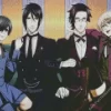 Black Butler Anime Characters Diamond Paintings