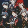 Black Butler Characters Diamond Paintings