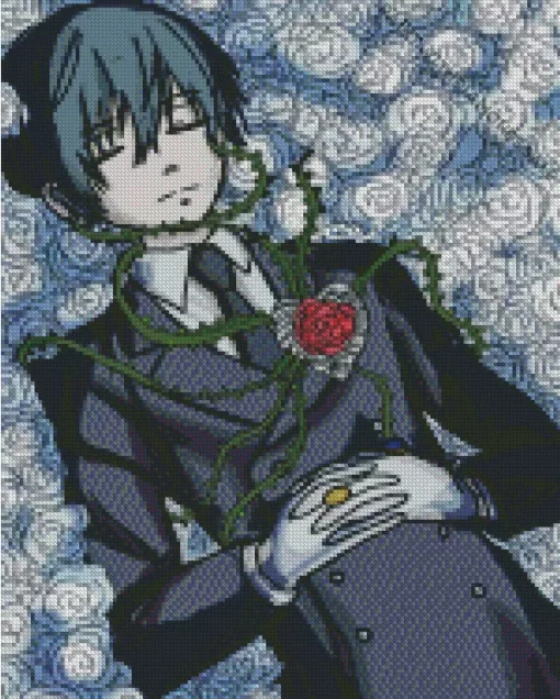 Black Butler Ciel Phantomhive Diamond Paintings