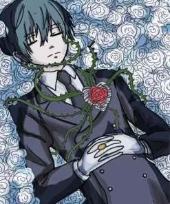 Black Butler Ciel Phantomhive Diamond With Numbers