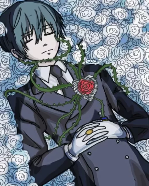 Black Butler Ciel Phantomhive Diamond With Numbers