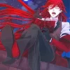 Black Butler Grell Sutcliff Diamond With Numbers