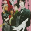 Black Butler Manga Serie Characters Diamond Paintings