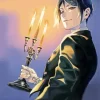 Black Butler sebastian michaelis Diamond With Numbers