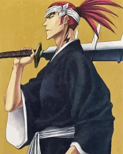 Bleach Renji Abarai Diamond Painting