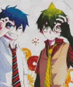 Blue Exorcist Amaimon And Rin Diamond Paints