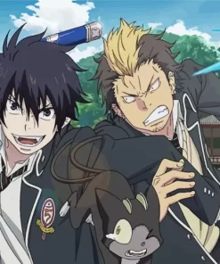 Blue Exorcist Rin And Suguro Diamond Dotz