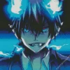 Blue Exorcist Rin Okumura Diamond Paints