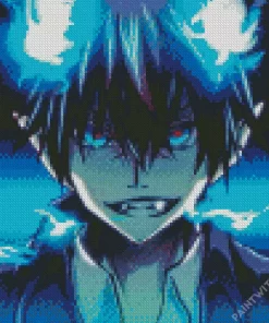 Blue Exorcist Rin Okumura Diamond Paints