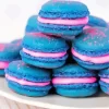 Blue Raspberry Macarons Diamond Painting