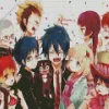 Blue exorcist manga characters Diamond Paints