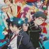 Blue exorcist manga serie Diamond Paints