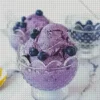 Blueberry Ice Cream Diamond Painting