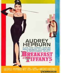 Breakfast At Tiffanys Audrey Hepburn Diamond Painting