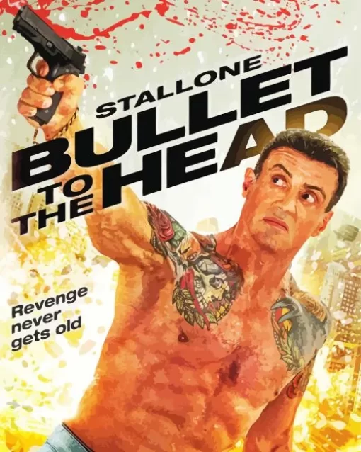 Bullet To The Head Sylvester Stallone Diamond Painting