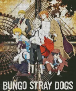 Bungo Stray Dogs Anime Poster Diamond Dotz