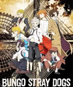 Bungo Stray Dogs Anime Poster Diamond Paintings