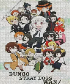 Bungo Stray Dogs Chibi Diamond Dotz