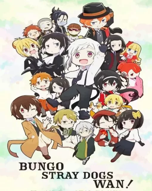 Bungo Stray Dogs Chibi Diamond Paintings