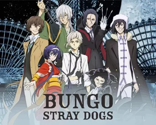 Bungo Stray Dogs Manga Diamond Paintings