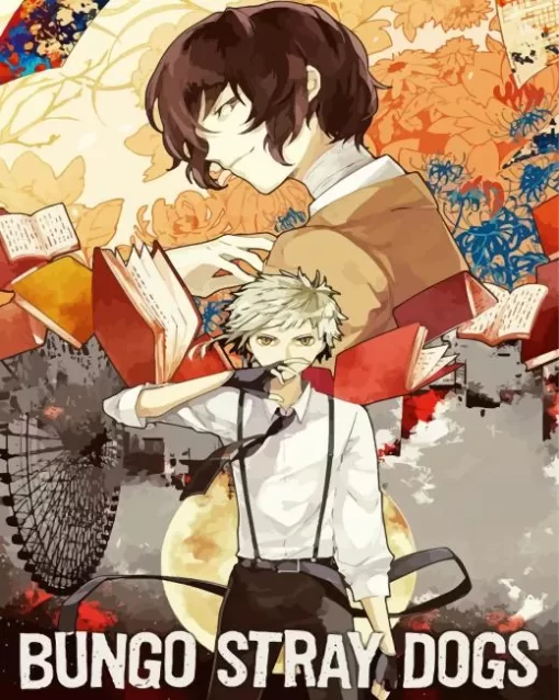 Bungo Stray Dogs Manga Serie Diamond Paintings