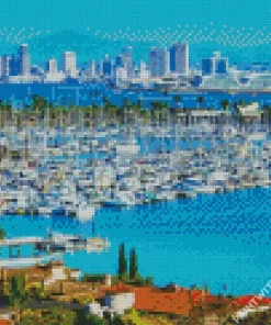 California Port Diamond Painting