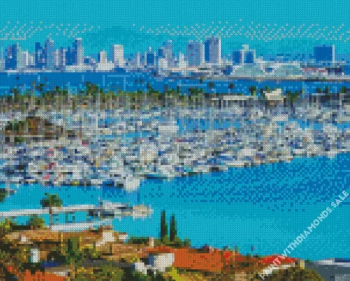 California Port Diamond Painting