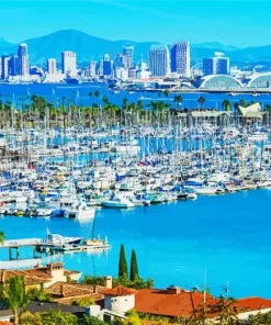 California Port Diamond Painting